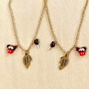 Disney “Snack Queen” Friendship Necklaces